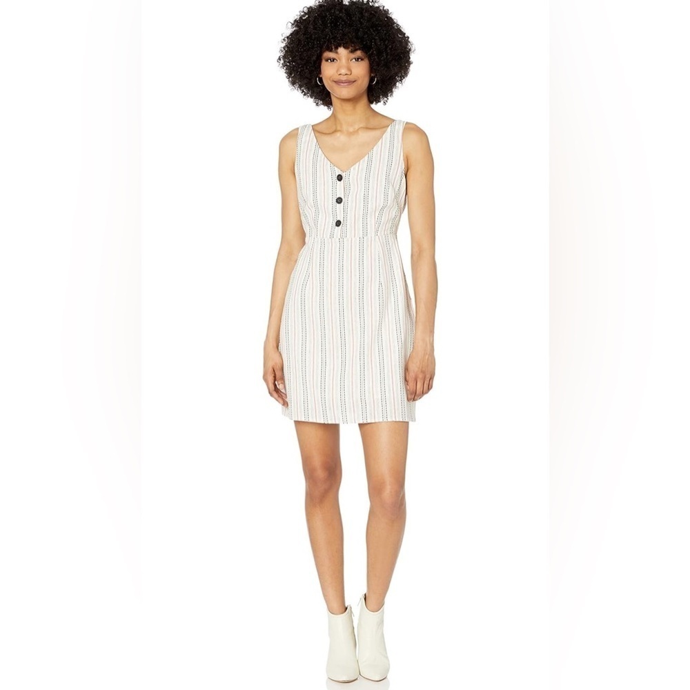 NWOT Cupcakes and Cashmere ‘Azelia’ Linen Striped Dress - Size 8